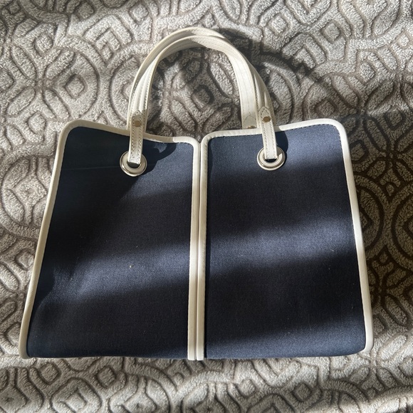 Kate Spade Sam Canvas Plunge medium satchel - Picture 2 of 7